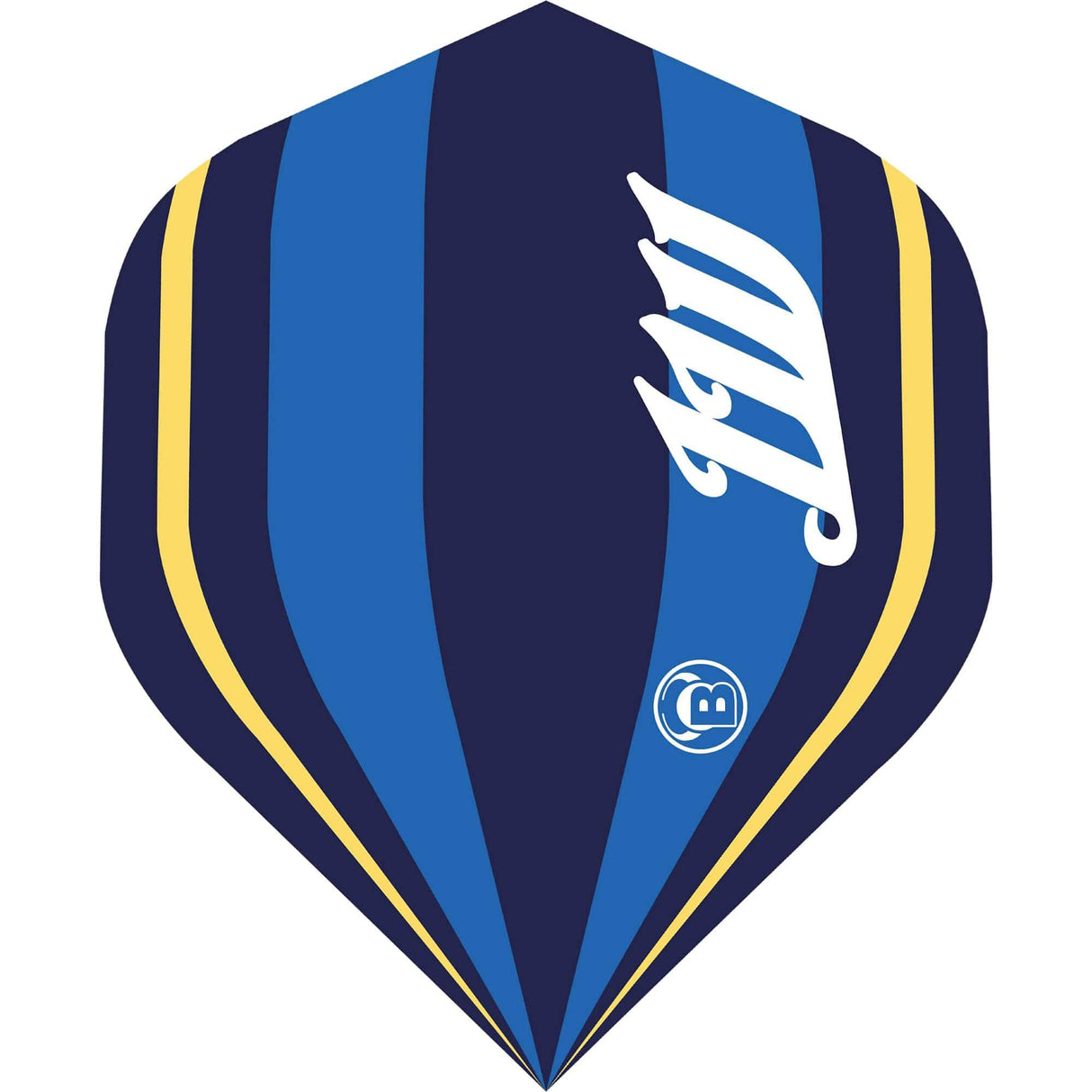 BULL'S Metrixx Dart Flights - 150 Micron - Standard No2 - Leon Weber