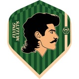 BULL'S Powerflite Dart Flights - 100 Micron - Standard No2 - Flying Mullet