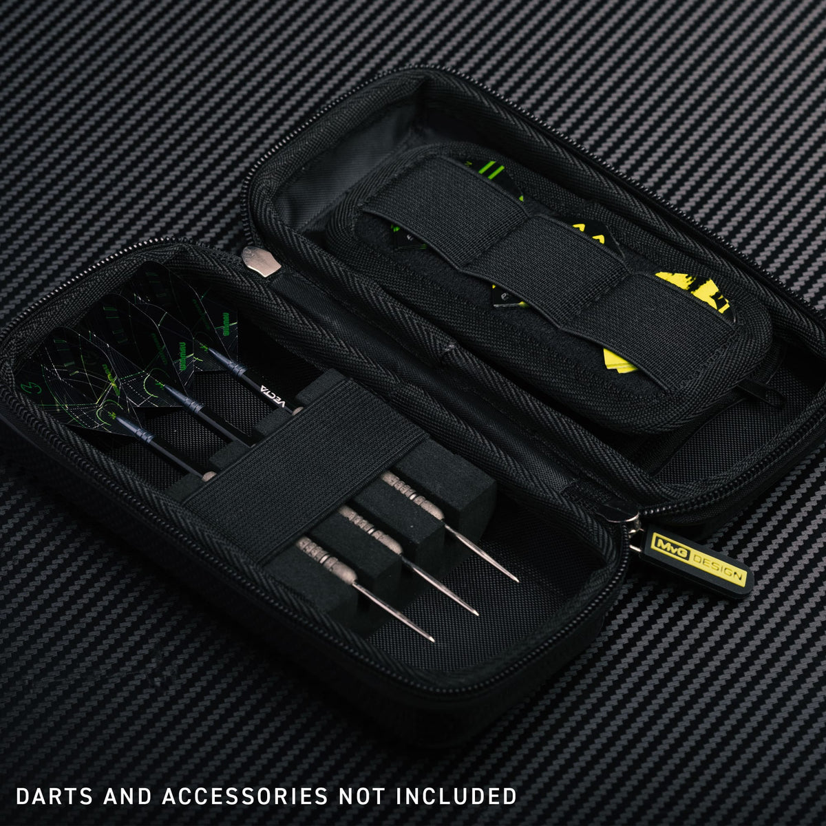 Winmau Armor Darts Case - MVG G1 - Black & Green