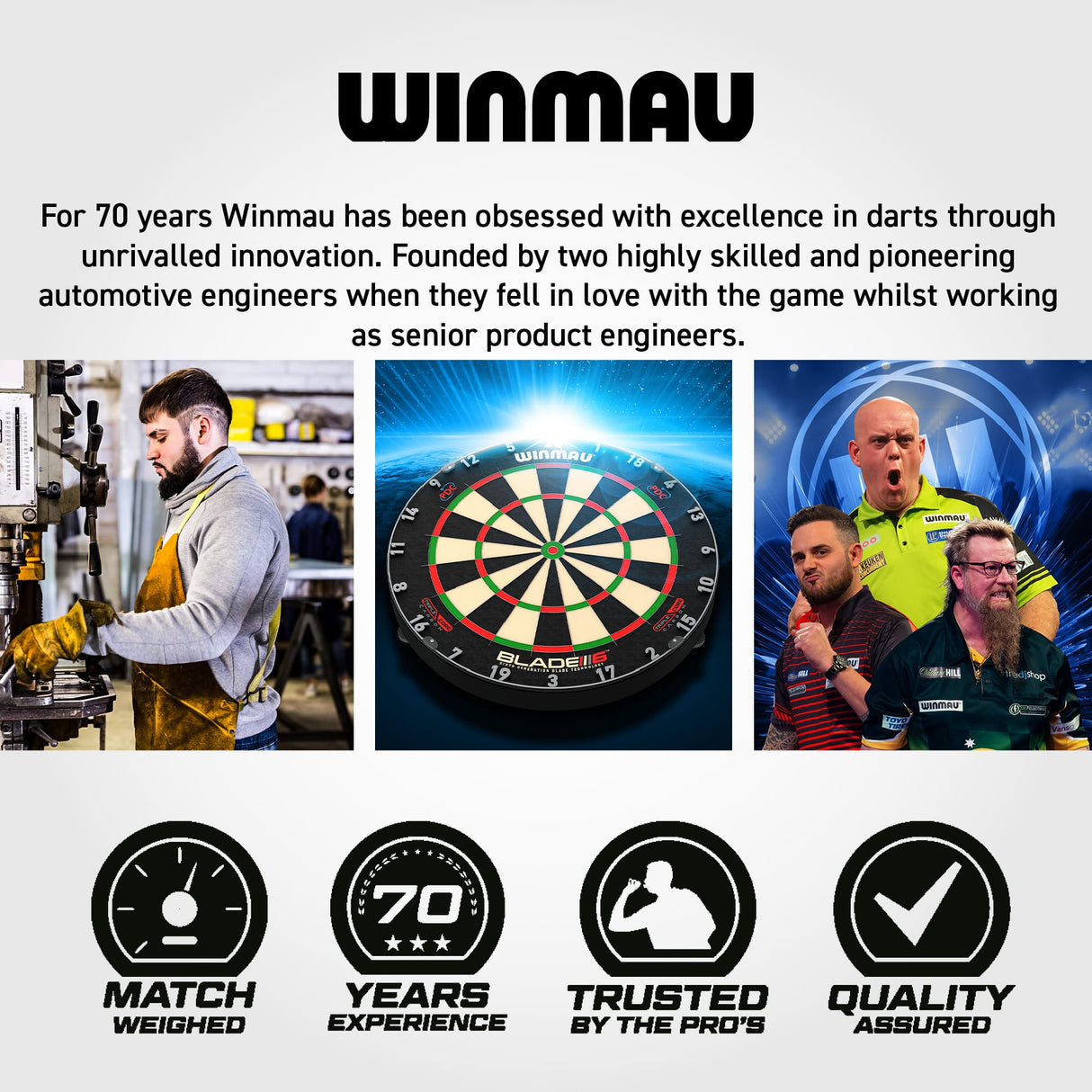 Winmau Armor Darts Case - MVG G1 - Black & Green