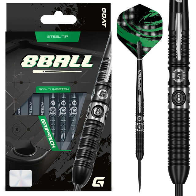 GOAT 8Ball Darts - Steel Tip - 90% Tungsten