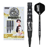 One80 Noriyuki Nakamura Darts - Soft Tip - 90% Tungsten - V4 - Black