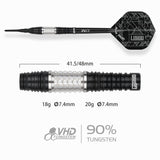 One80 Luxor II Darts - Soft Tip -90% Tungsten - Theta 18g