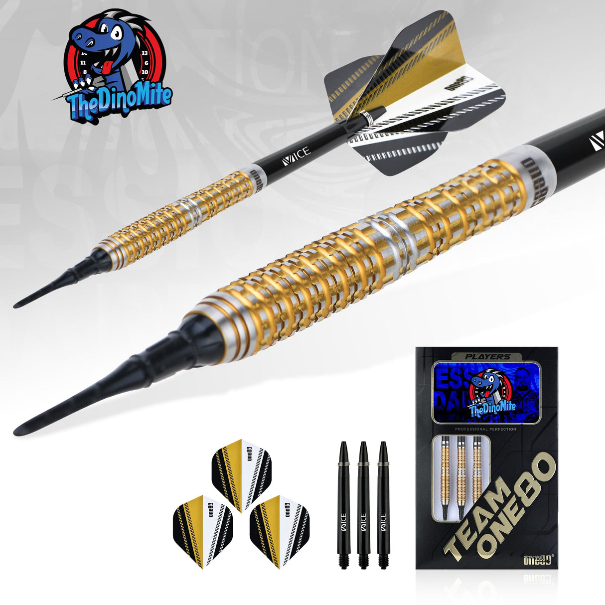 One80 Signature Darts - Soft Tip - 90% Tungsten - Dominik Celary 18g