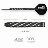 One80 Akari Tanahara Darts - Steel Tip - 90% Tungsten - V2 23g