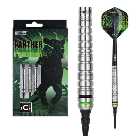 One80 Panther-C Darts - Soft Tip - 90% Tungsten 18g