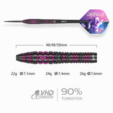 One80 Foxide Darts - Steel Tip - 90% Tungsten - F4
