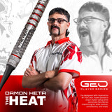 Harrows Damon Heta Darts - Soft Tip - 90% Tungsten - Geo 20g