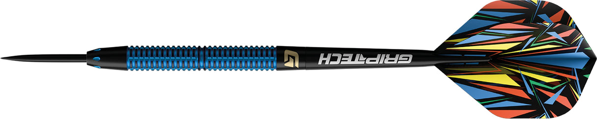 GOAT Athlete Darts - Steel Tip - 90% Tungsten - Blue