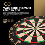 Bulls Advantage 8 Dartboard - Professional - African Sisal