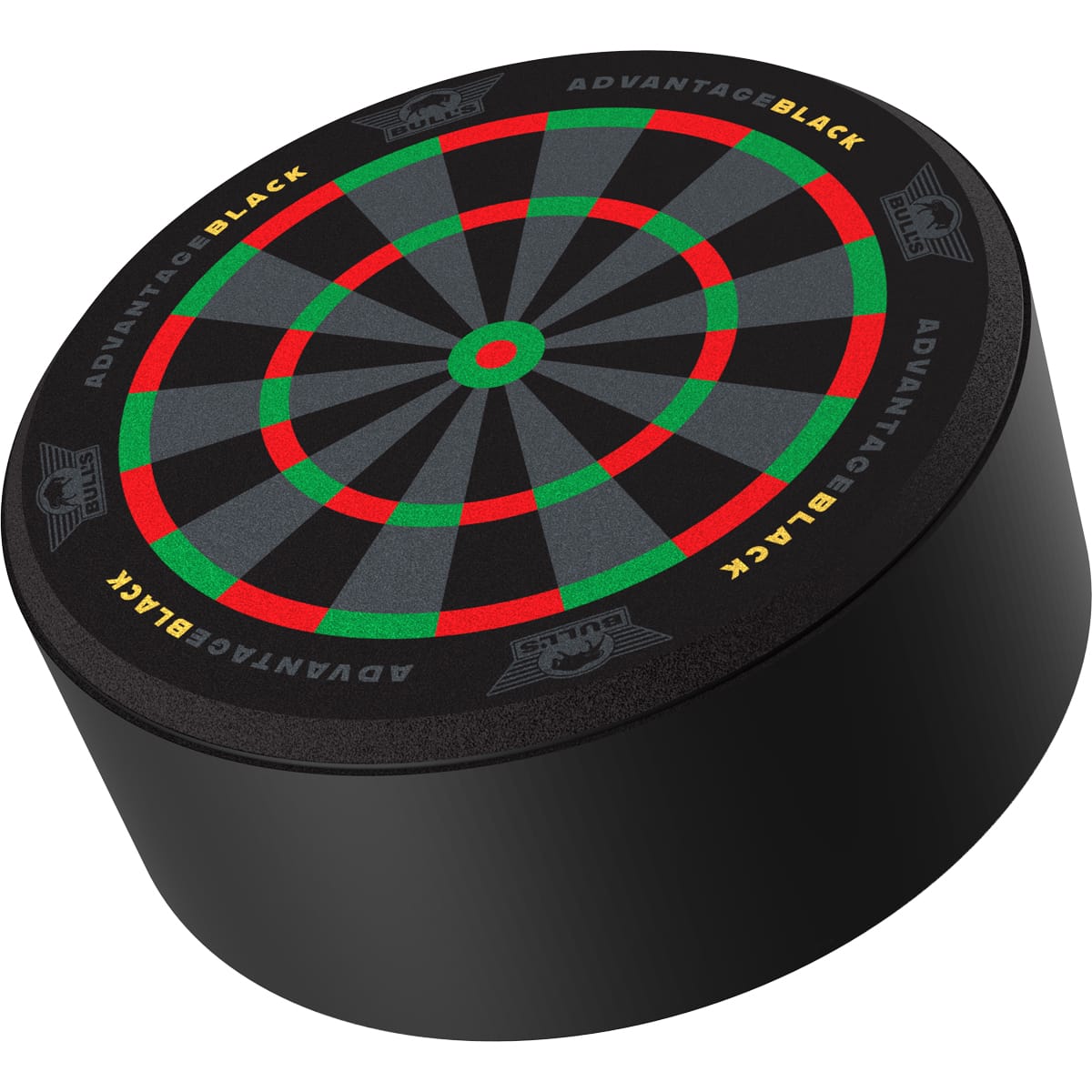 Bulls Advantage Black - Mini Dartboard Display