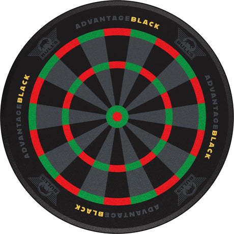 Bulls Advantage Black - Mini Dartboard Display