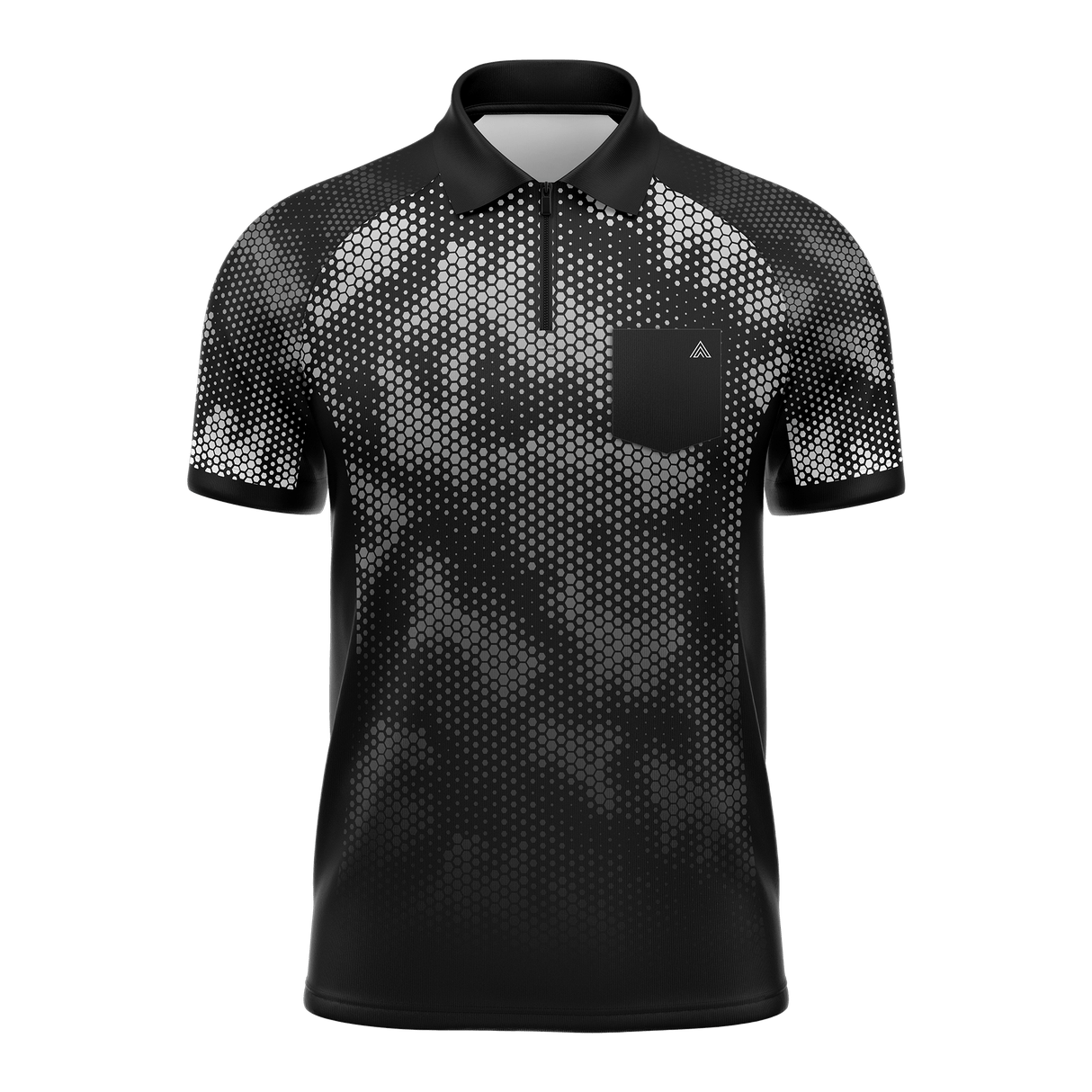 Arraz Hex Dart Shirt - Lightweight - Black & White