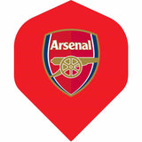 Arsenal FC Dart Flights - Official Licensed - No2 - Std - The Gunners - F1 - Red - Crest