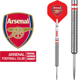 Arsenal FC Darts - Steel Tip Tungsten - Official Licensed - The Gunners - 24g 24g