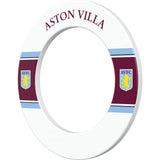 Aston Villa FC Dartboard Surround - Official Licensed - AVFC - S2 - White Stripe