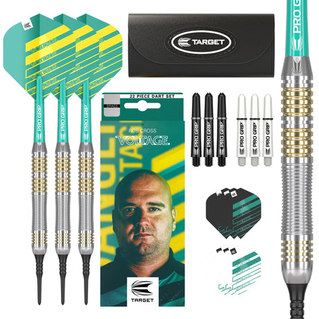 Target Rob Cross Darts  - Soft Tip - Brass 18g