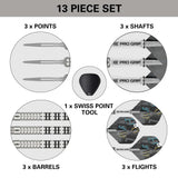 Target Chris Dobey Darts - Steel Tip - 90% Tungsten
