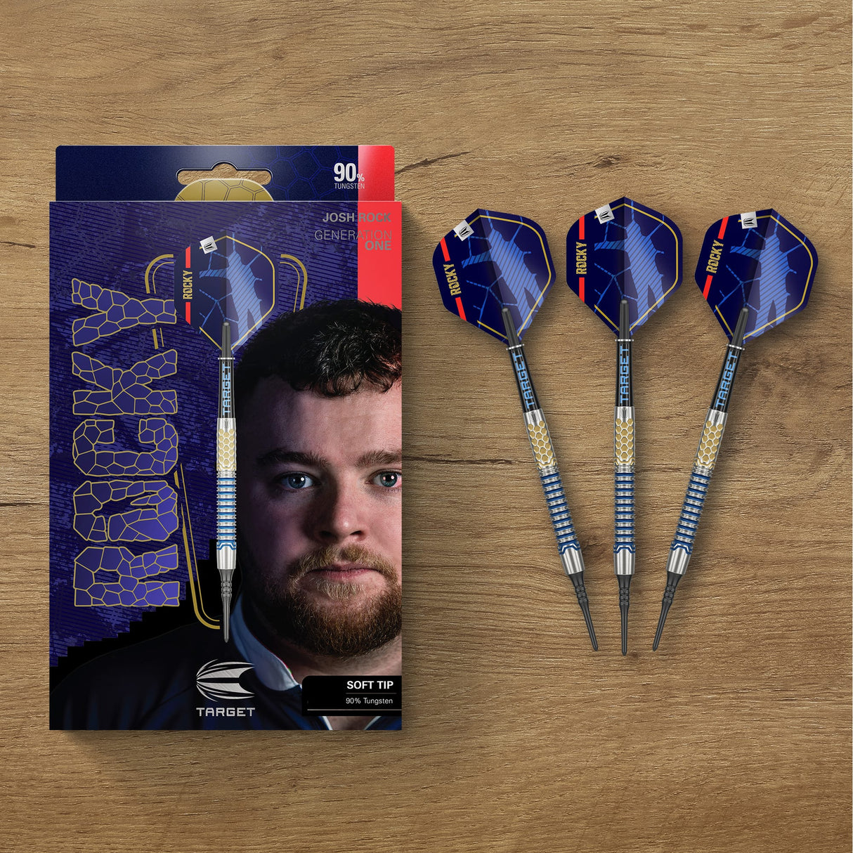 Target Josh Rock Darts - Soft Tip - 90% Tungsten - G1 20g