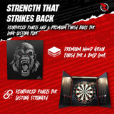 Ruthless Home Darts Centre - Cabinet with USB Light - Gorilla