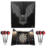 Ruthless Home Darts Centre - Cabinet with USB Light - Eagle