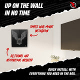 Ruthless Home Darts Centre - Cabinet with USB Light - Eagle