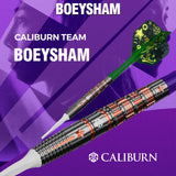 Caliburn Players Darts - Soft Tip - 90% Tungsten - Boeysham 19g