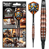 Shot Badlands Darts - Soft Tip - 90% Tungsten - Rustin 20g