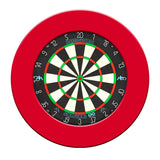 Mission Samurai Infinity Dartboard Set - Dart Board & Surround - Red