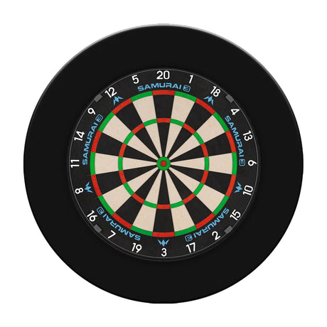 Mission Samurai 3 Dartboard Set - Dart Board & Black Surround