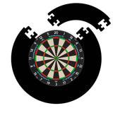 Mission Samurai 3 Dartboard Set - Dart Board & Black Jigsaw Surround