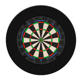 Mission Samurai 4 Dartboard Set - Dart Board & Surround Samurai 4 Graphite / Plain Black