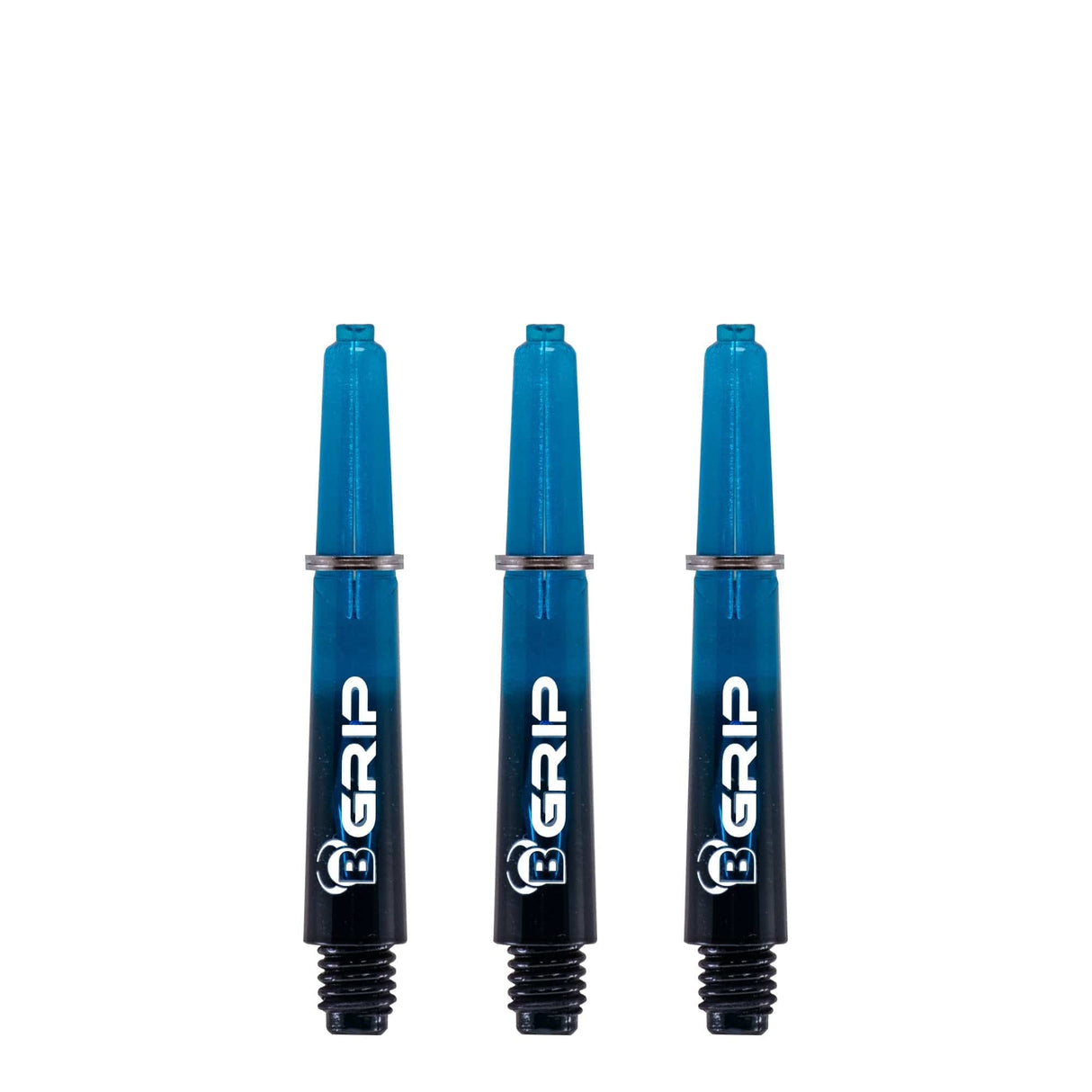 BULL'S B-Grip TT Shaft - Polycarbonate - Black & Blue Short