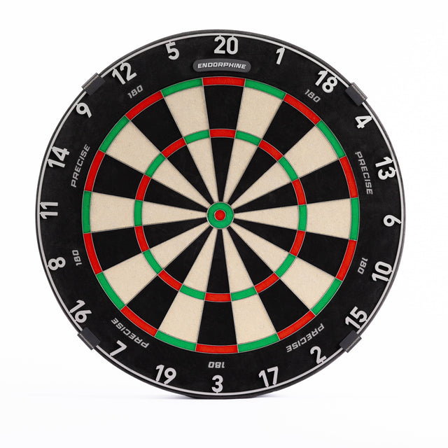 Precise 180 Endorphine Dartboard - Professional - White Number Ring