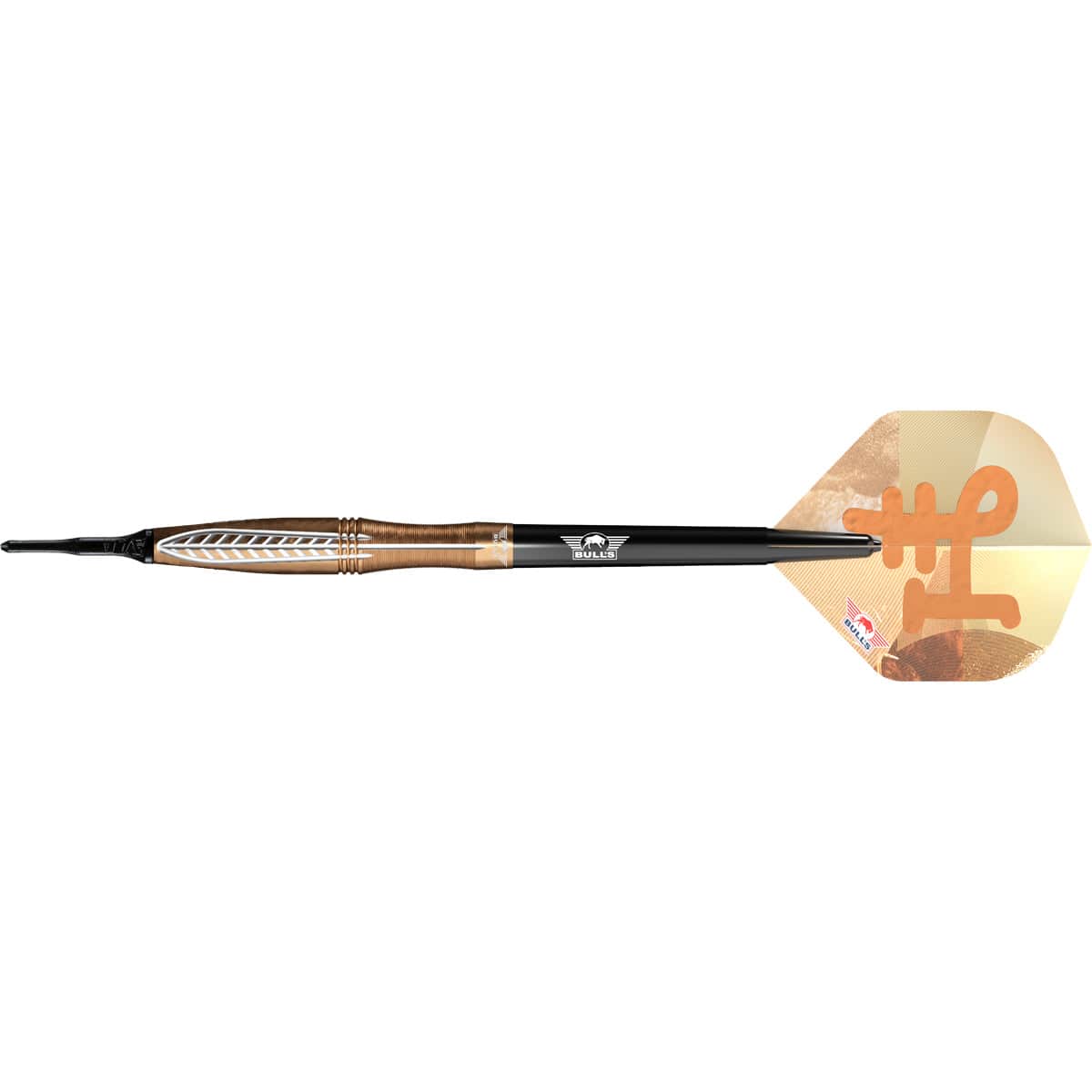 Bulls Bronzo Darts - Soft Tip - 90% Tungsten - Flux 18g