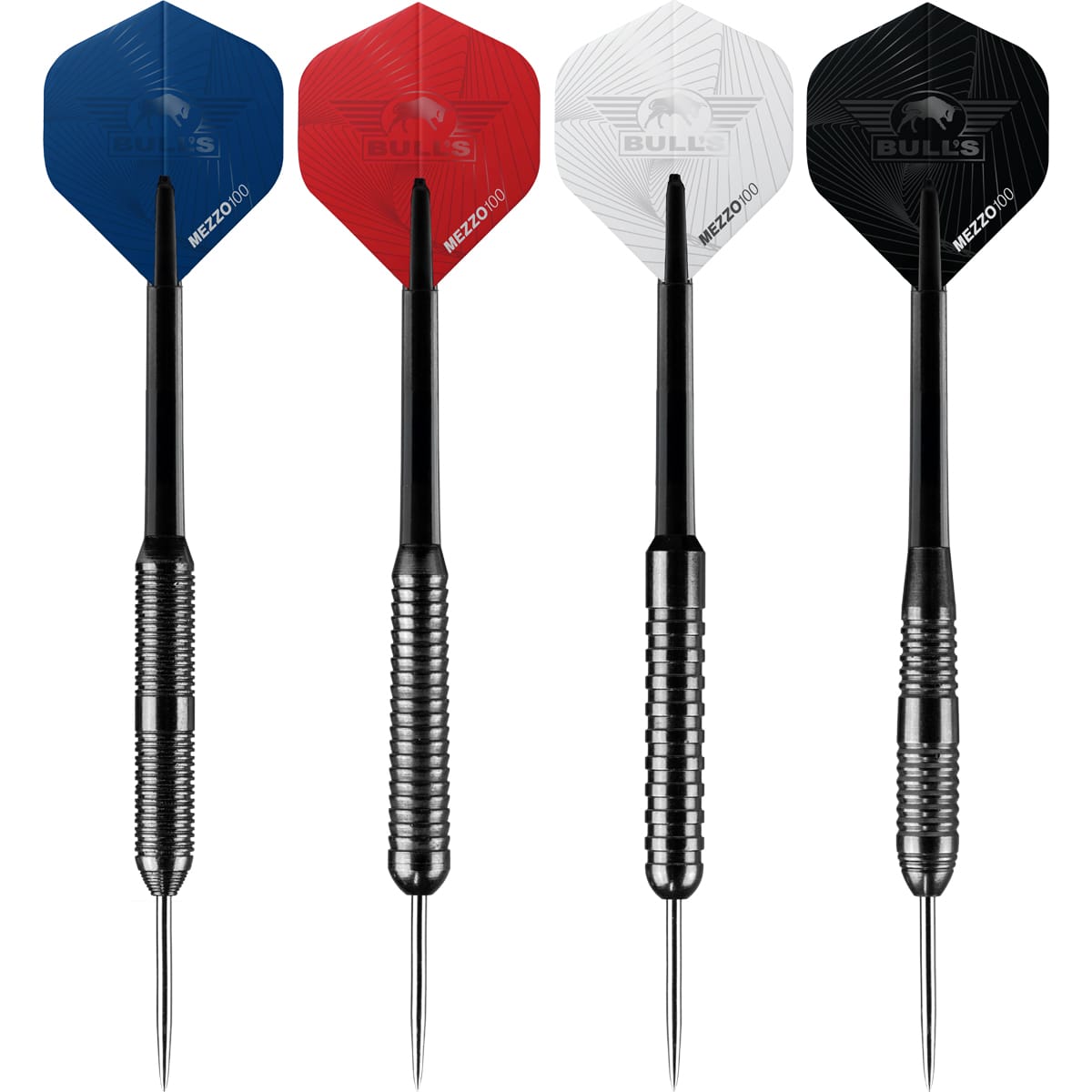 Bulls Bundle of Steel Darts - 4 sets - Brass