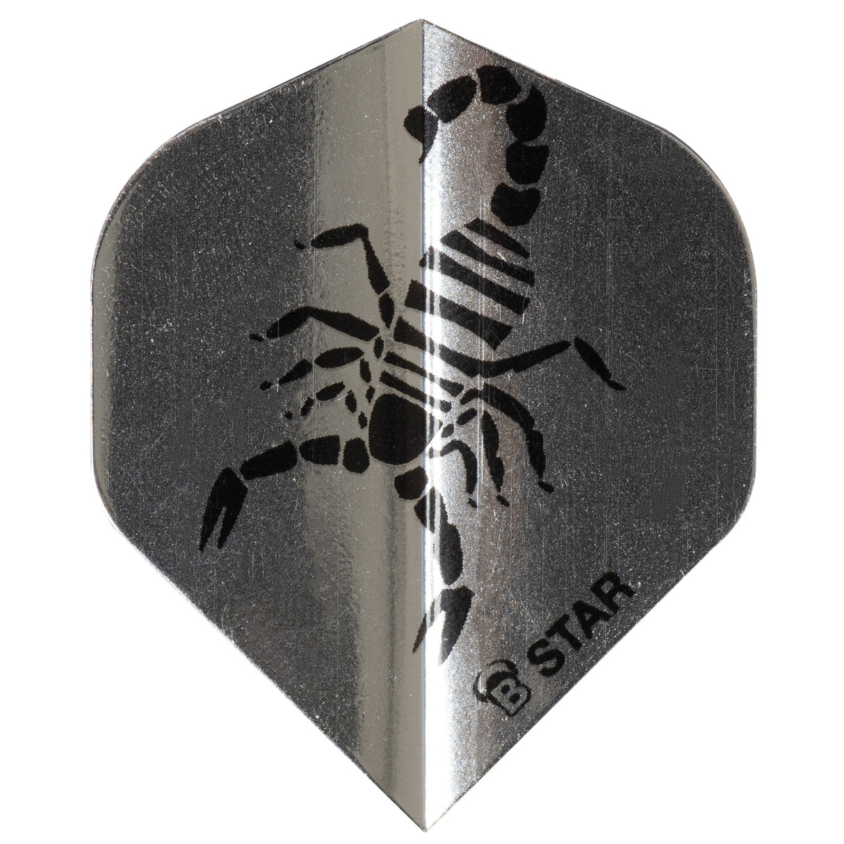 BULL'S B-Star Dart Flights - 100 Micron - A-Std - Scorpion - White