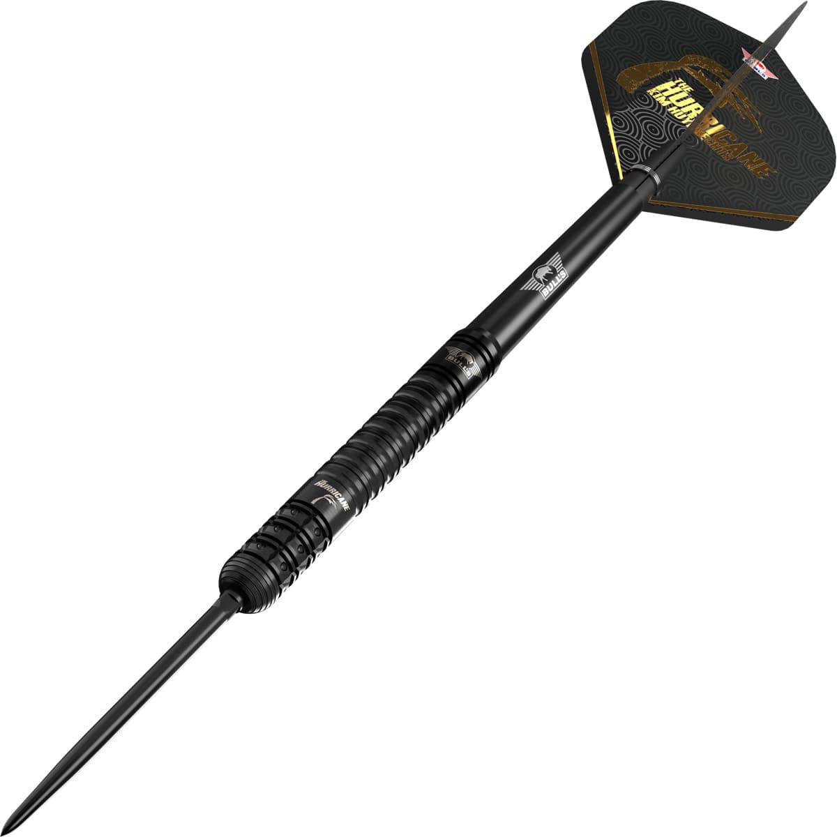 Bulls Kim Huybrechts CP Darts - Steel Tip - 90% Tungsten - E2 Black