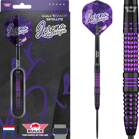 Bulls Lerena Rietbergen Darts - Steel Tip - 90% Tungsten 24g