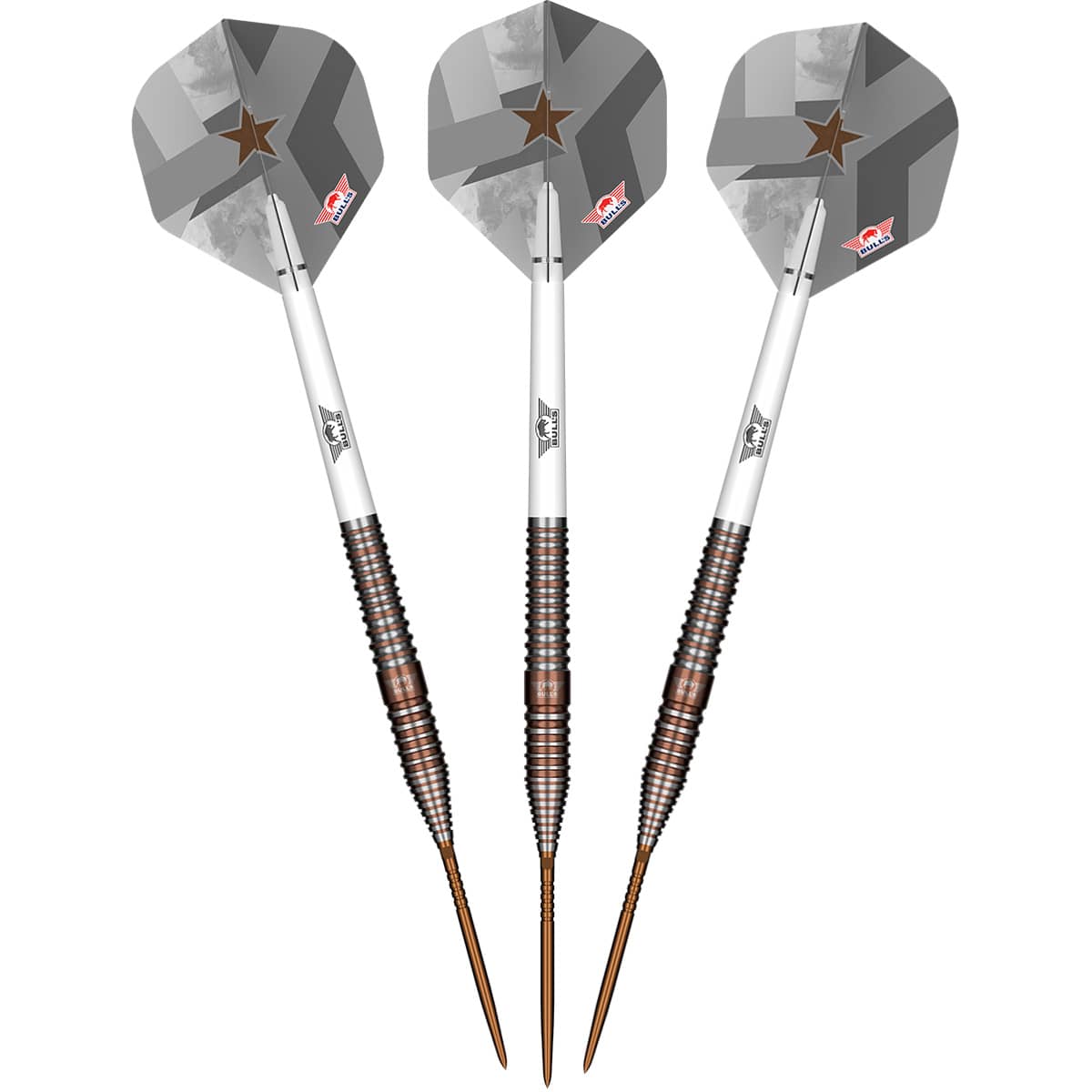 Bulls Max Hopp CP Darts - Steel Tip - 90% Tungsten - E5