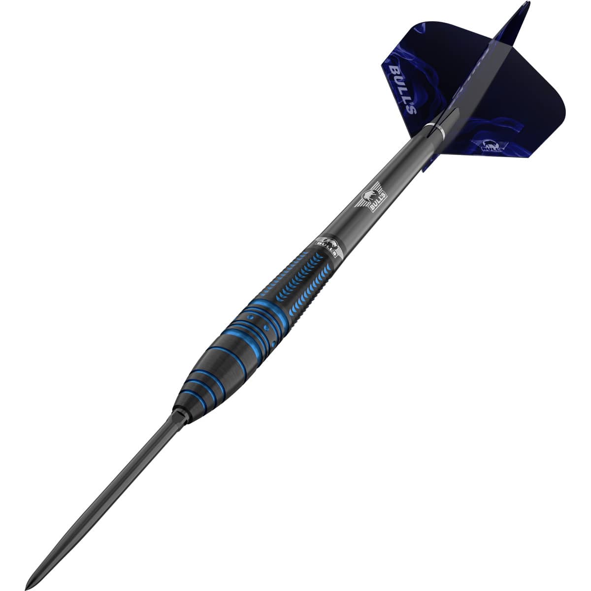 Bulls Smoke CP Darts - Steel Tip - 90% Tungsten - Blue Frost