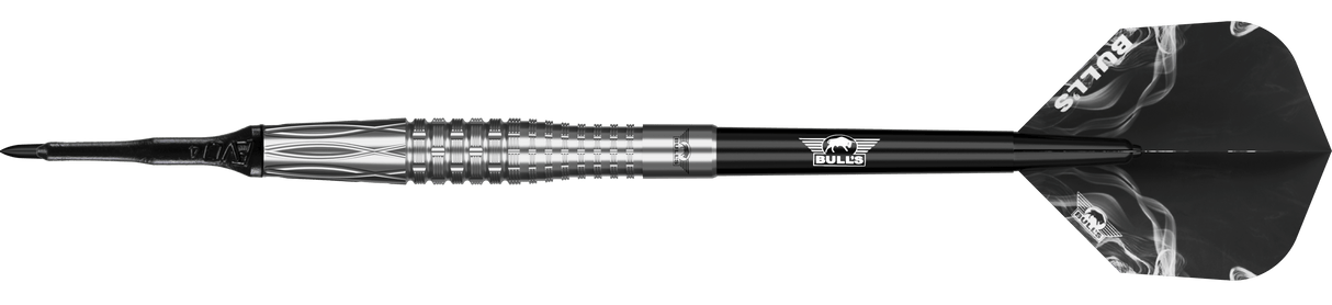 Bulls Smoke Darts - Soft Tip - 90% Tungsten - Silver Ash