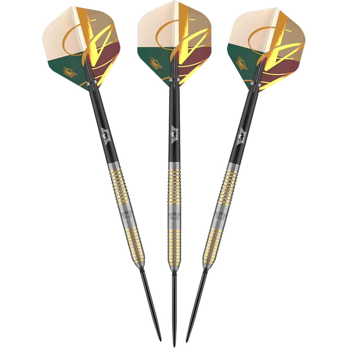Bulls Vintago CP Darts - Steel Tip - 90% Tungsten - Ghost