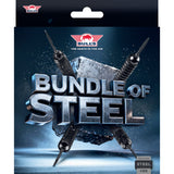 Bulls Bundle of Steel Darts - 4 sets - Brass
