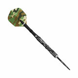 Shot Camo Turbo Darts - Steel Tip - 90% Tungsten - Longshot