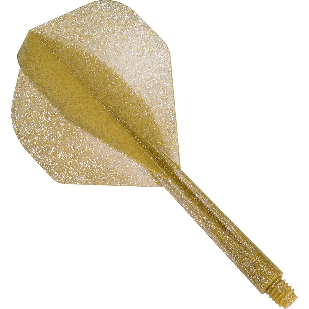 Condor Dart Flights - Zero Stress - Standard - Glitter - Gold Medium