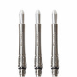 Caliburn Shuttle Titanium Dart Shafts - Metal Dart Stems - Silver