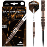 Mission Cam Crabtree Darts - Steel Tip  95% Tungsten - V2