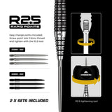 Mission Cameron Carolissen R2.5 Darts - Steel Tip - 95% Tungsten