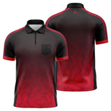 Arraz - Chevron - Black & Red - Dart Shirt